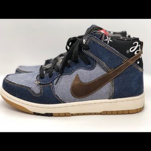 Nike Shoes | Nike Dunk Cmft Denim Track Brown Sail 7543440 | Poshmark